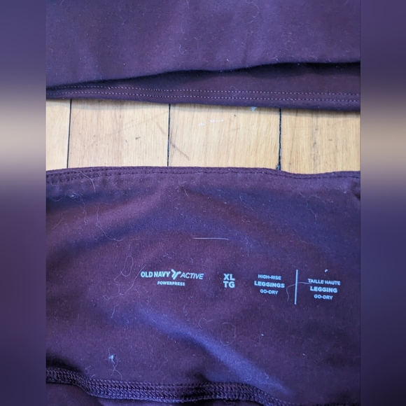 Gym set in plum - Picture 3 of 4